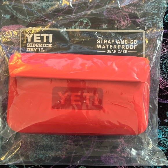 Yeti Handbags - YETI Sidekick Dry 1L Waterproof Case - Rescue Red